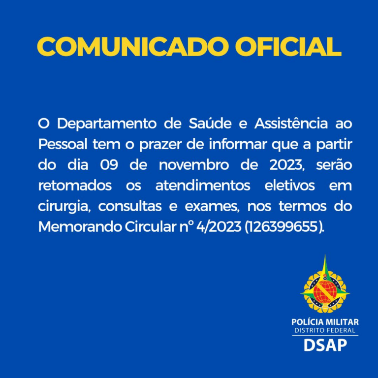 Retomada de Atendimentos Eletivos em Saúde pelo DSAP